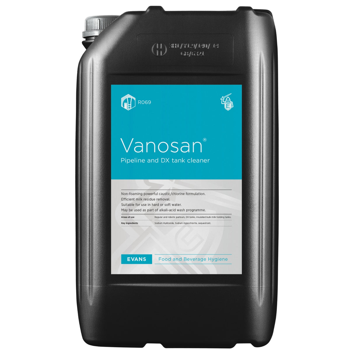 Vanosan® Pipeline & Direct Expansion Tank Cleaner | 25L