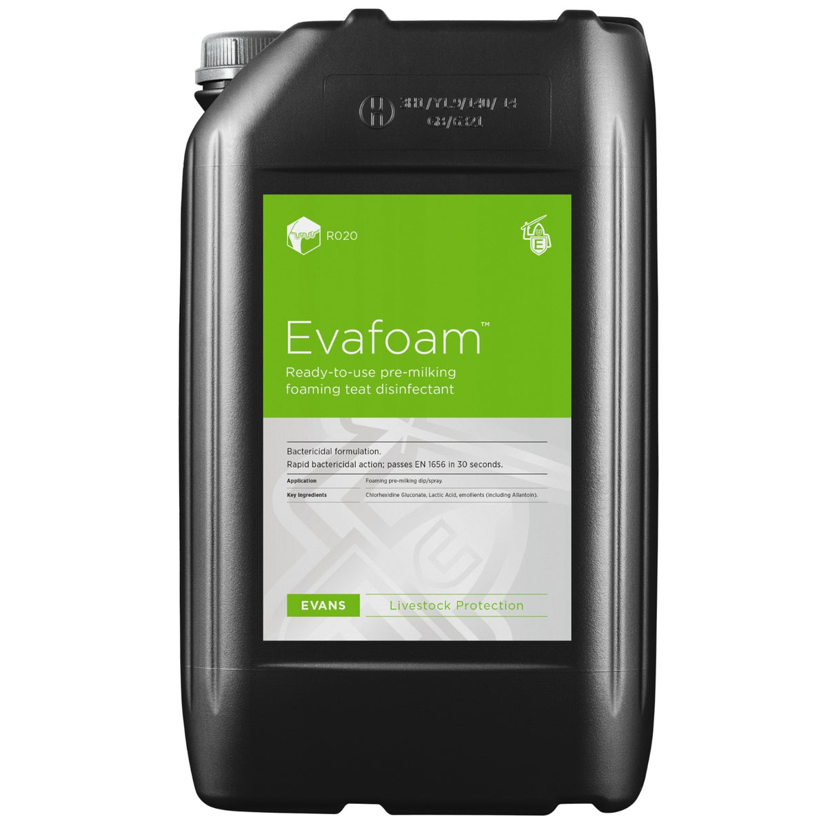 EvaFoam™ Pre and Post-Milking Teat Disinfectant | 25L