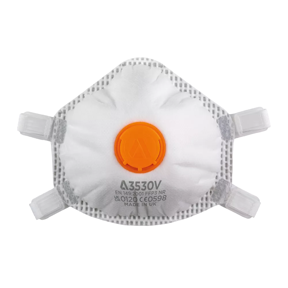 Alpha Solway Mask FFP3 3530v Disposable Respirator (Box of 5)