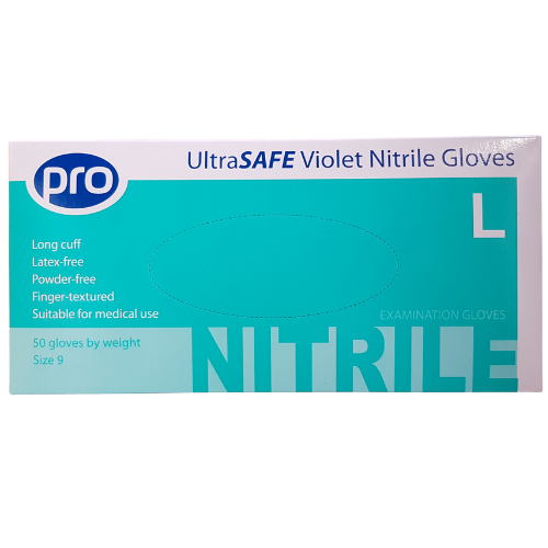 Disposable nitrile gloves. Non-toxic, no impurities, no matter the right hand, easy to use, soft.  They have good flexibility and touch, acid and alkaline resistance, oil resistance, penetration resistance and antibacterial.